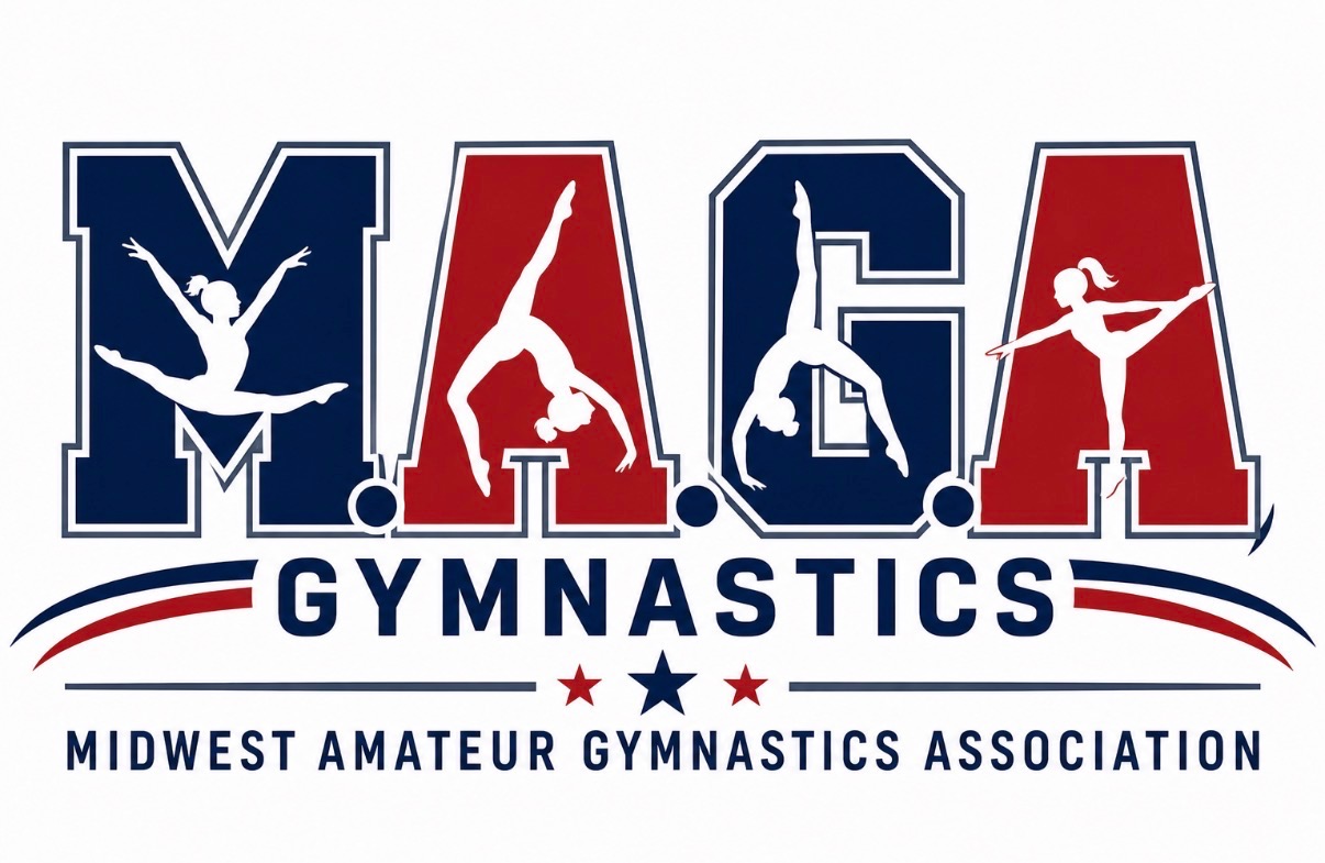 Gymnast performing
